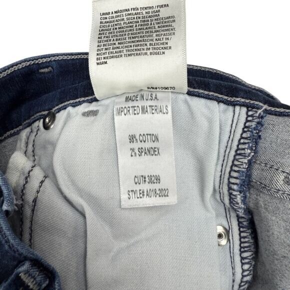 AGOLDE Sophie High Rise Skinny Crop Size 26 Claremont - Picture 5 of 7